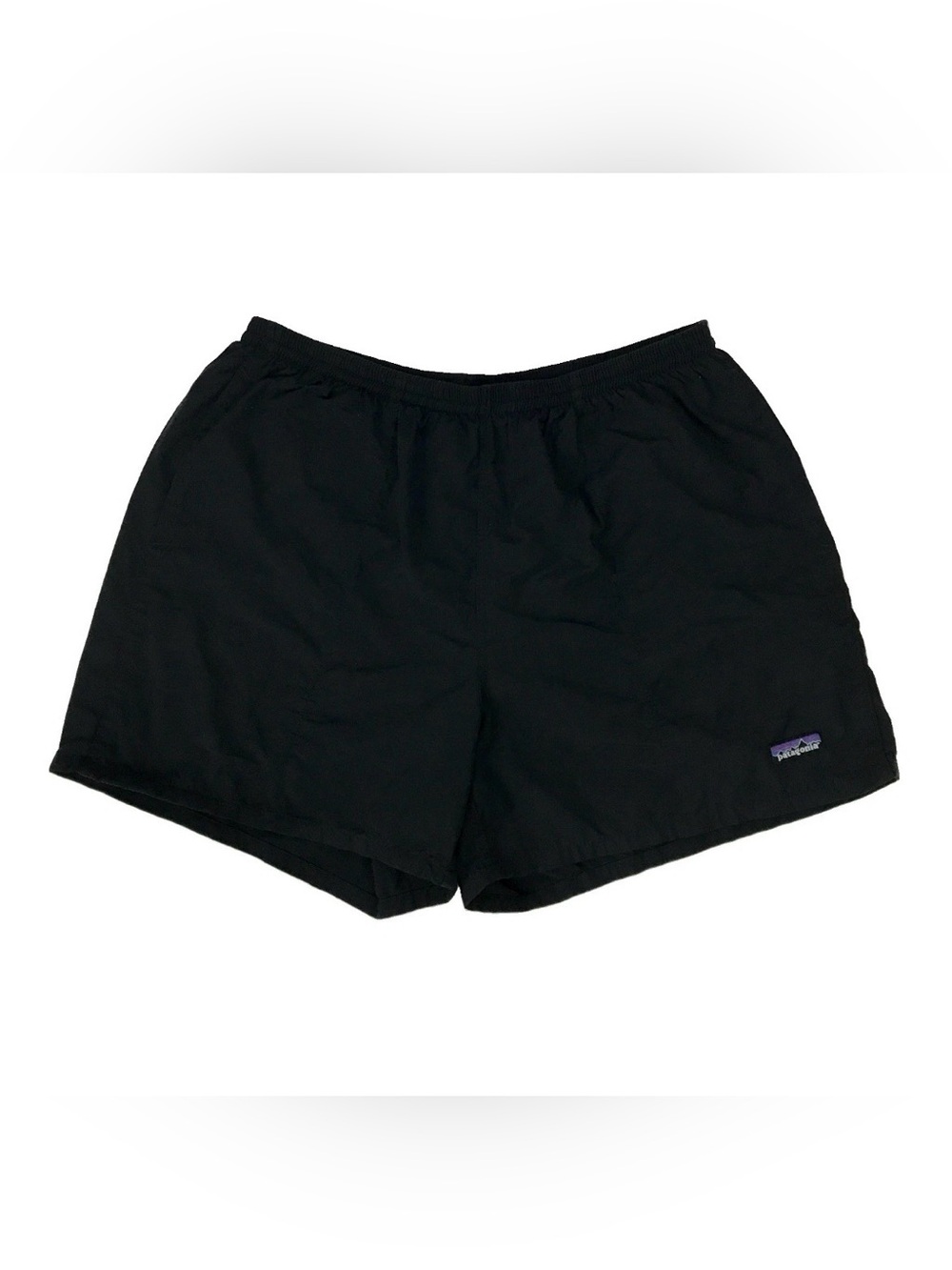 Patagonia Baggies Shorts Mens Large L Black 5" Inseam Lined Nylon Swim Trunks P6